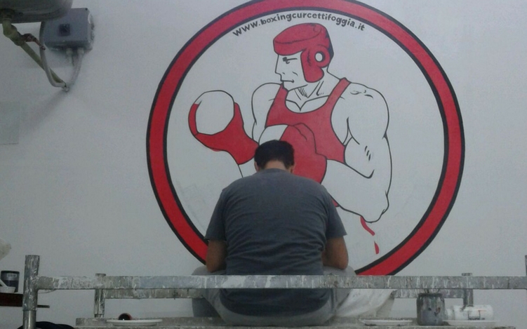 Murales Palestra Curcetti